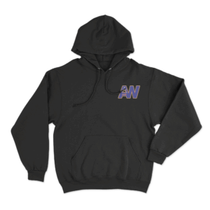 Alex Warren AW Hoodie Black