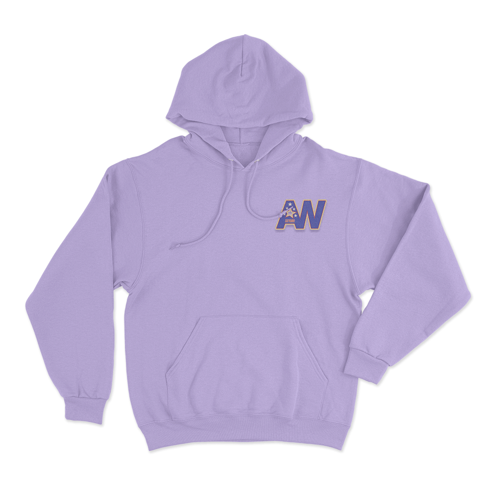 Alex Warren AW Hoodie Purple Alex Warren AW Hoodie Purple