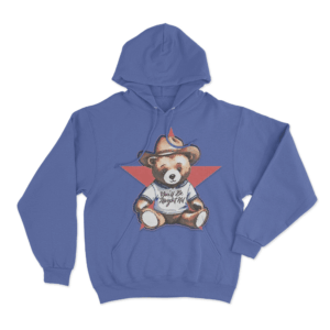 Teddy Hoodie Blue