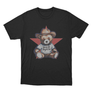 Teddy T Shirt Black