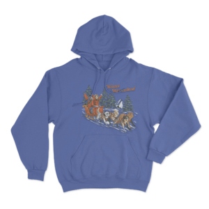 Winter Warrenland Hoodie Blue